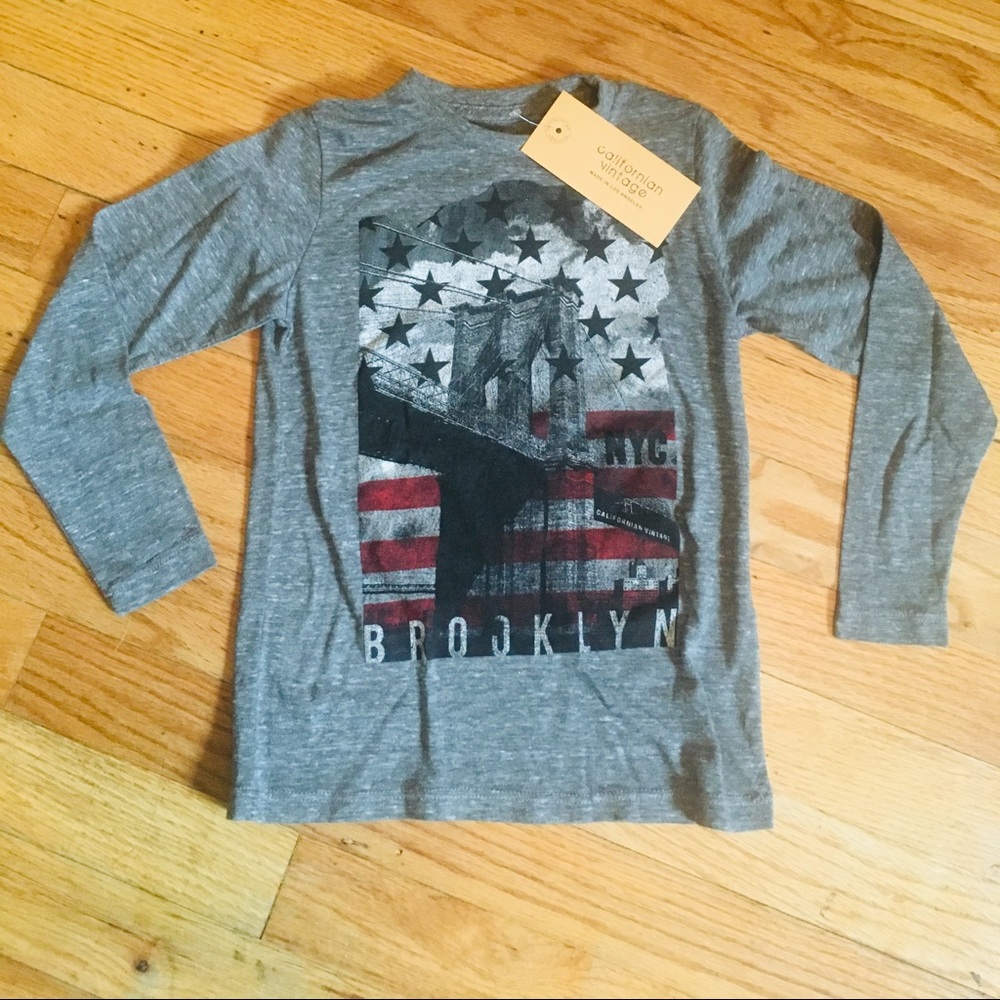 California Vintage Long Sleeve Tee